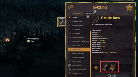 Valheim: How To Craft A Bow & Make Arrows Easily