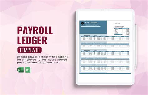 Ledger Templates in Excel - FREE Download | Template.net