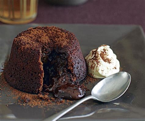 Chocolate volcano puddings | Recipe | Chocolate volcano, Warm desserts, Dessert recipes