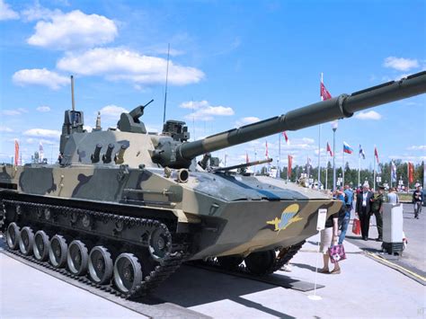 Sprut-SDM1 Light Amphibious Tank, Russia, Tractor Plants Concern