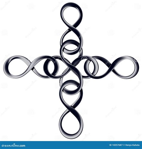 Infinity_cross Royalty Free Stock Photography - Image: 10257687