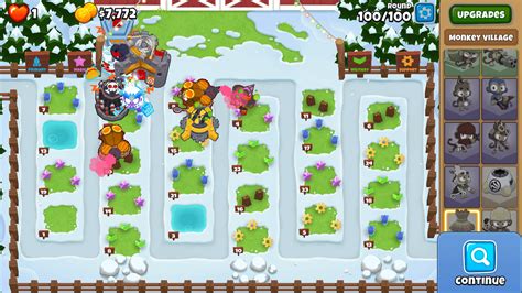 BTD6 one two tree chimps black border : r/btd6