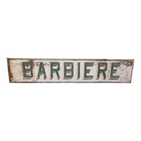 Old Barber Shop Sign, 1940s | Chairish