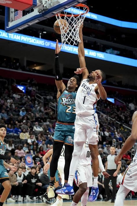 NBA: Mikal Bridges, Nets cruise past skidding Pistons | Inquirer Sports