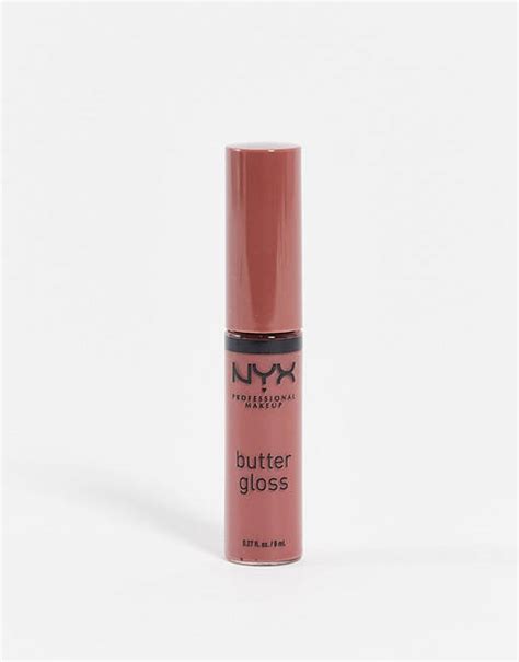 NYX Professional Makeup Butter Gloss Lip Gloss - Praline | ASOS