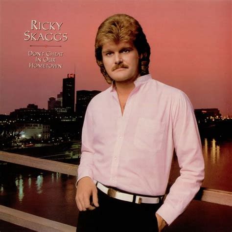 Ricky Skaggs in 1983, with his hair at its absolute peak. | Bad hair ...