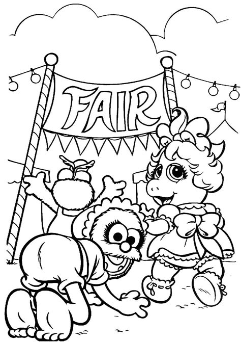 Printable Muppet Babies coloring page - Download, Print or Color Online ...