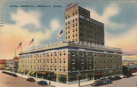 Hotel Amarillo Texas Postcard