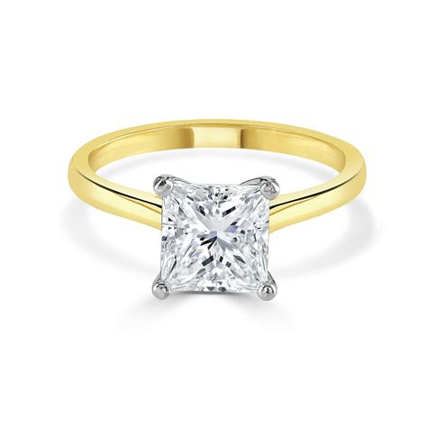 Princess Cut Diamond White Gold Ring Outlets Shop, Save 48% | jlcatj.gob.mx