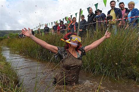 Bog Snorkelling Championships: Swimmers dive on in | Shropshire Star