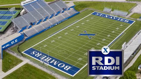 St. Xavier High School to name stadium RDI Stadium - RDI Corporation