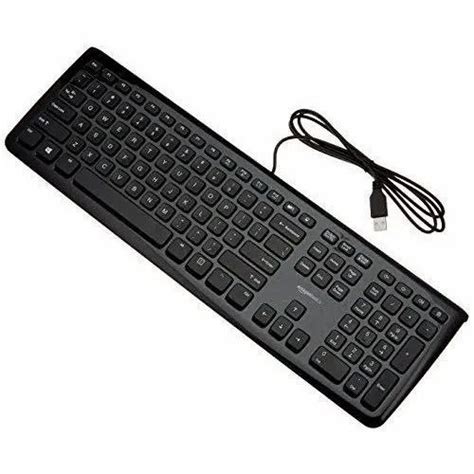 Dell Kb216 Black Usb Wired Desktop Keyboard at Rs 474/piece | Dell ...