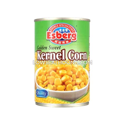 Esberg Whole Kernel Corn - 425g/can - Low Seat Hoong Sdn Bhd