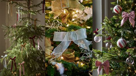 Christmas tree ribbon ideas: 9 decorative looks | Homes & Gardens