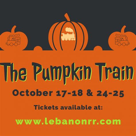 Tickets for Pumpkin Train in Lebanon from Cincinnati Scenic Railway