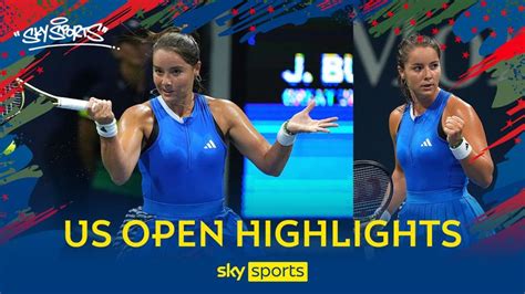 Jodie Burrage vs Anna Blinkova | US Open highlights | Tennis News | Sky Sports