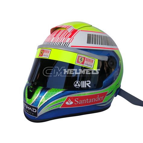 FELIPE MASSA 2010 F1 REPLICA HELMET FULL SIZE - CM Helmets