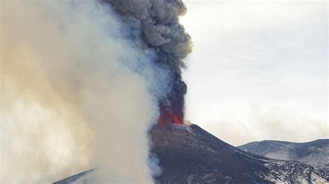 Mount Etna erupts for third time this week