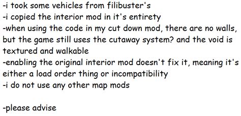 RV interior mod troubleshooting : r/projectzomboid