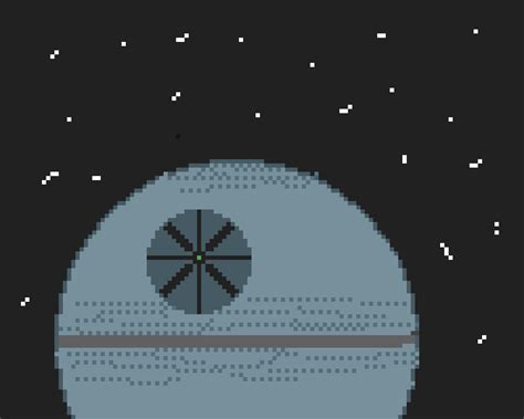 Editing Death Star Explosion - Free online pixel art drawing tool - Pixilart