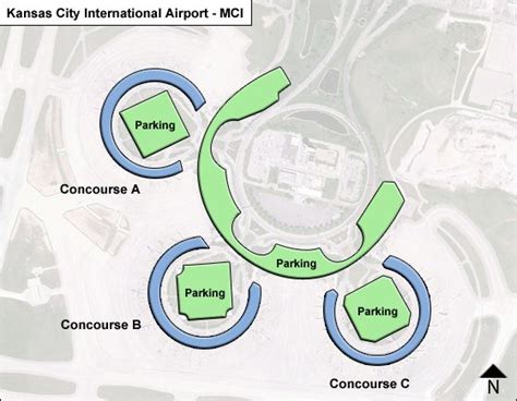 Kansas City Airport Map | MCI Terminal Guide