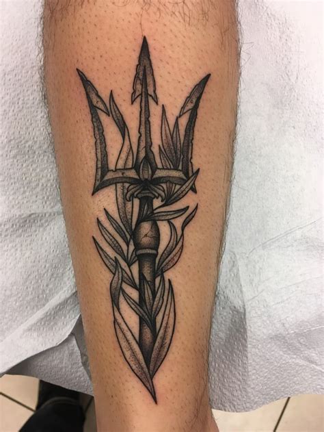 Resultado de imagen de tattoo poseidon trident | Trident tattoo ...