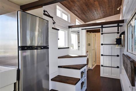 Custom Mobile Tiny House With Large Kitchen And Two Lofts | iDesignArch | Interior Design ...