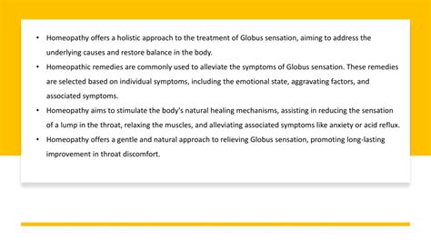 PPT - Globus Sensation Treatment PowerPoint Presentation, free download - ID:12207984