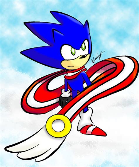 Sonic skyline by frutillytha on DeviantArt