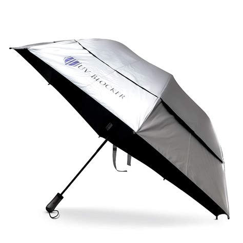 UV-Blocking Sun Protection UV Umbrella - Handheld Portable Beach Umbrellas Provide UPF 55 ...