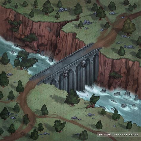 Bridge Folly - Fantasy Atlas | Fantasy map making, Fantasy landscape ...