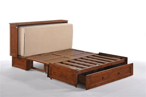 Night & Day Furniture Murphy Chest Bed Clover | HomeWorld Furniture | Platform Beds/Low Profile Beds