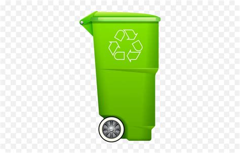 Trash Can Emoji Transparent Png Clipart Free Download - Garbage Bin ...