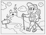 Hiker Drawing At GetDrawings  Free Download sketch template