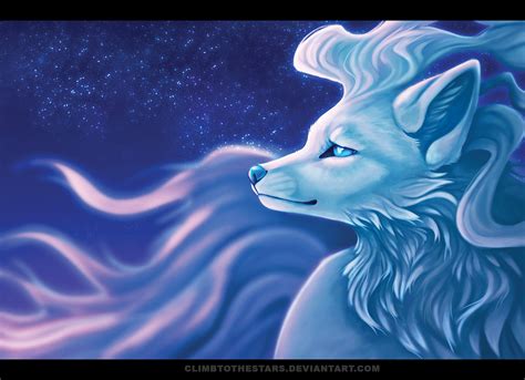 Alolan Ninetales by ClimbToTheStars on DeviantArt