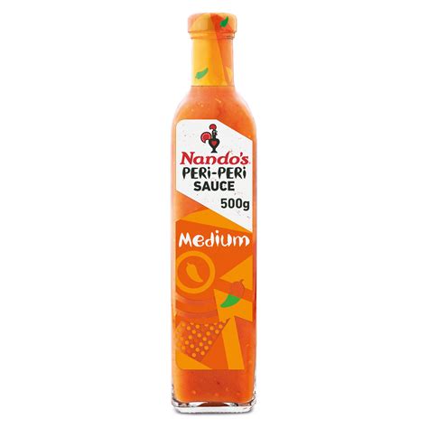 Nando's Peri-Peri Sauce Medium 500g | BBQ, Chilli & Marinades | Iceland Foods