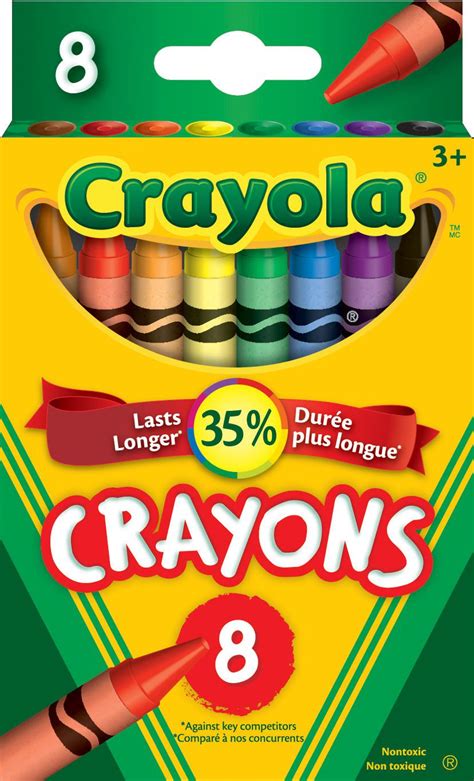 Crayola 8 Pack Crayons | Walmart Canada