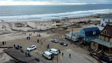 Rockaway Beach Boardwalk | Destruction left behind by Supers… | Flickr