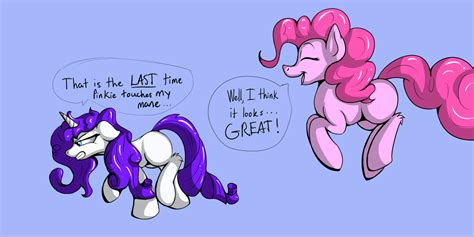 rarity and pinkie pie bad mane day - Pinkie and Rarity Fan Art (34272536) - Fanpop