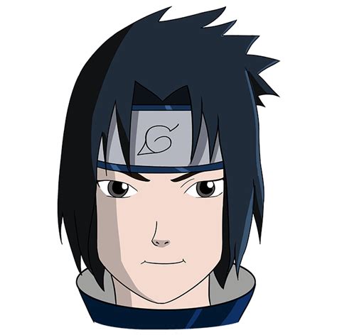 How to Draw Sasuke Uchiha from Naruto - Really Easy Drawing Tutorial