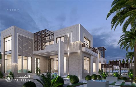 Modern villa exterior design in Oman by ALGEDRA design - Architizer