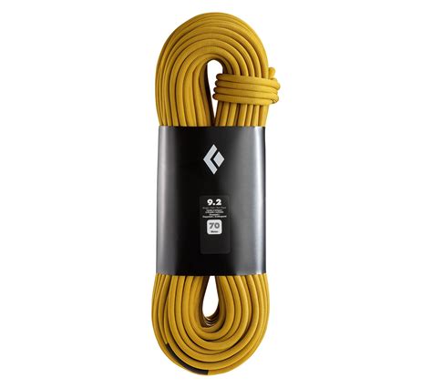 9.2 - 70m - Black Diamond Gear Climbing Rope, Climbing Gear, Ice Climbing, Outdoor Recreation ...