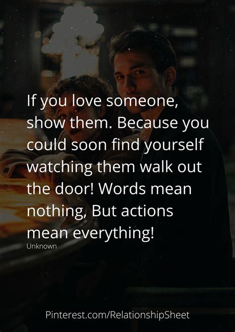 If you love someone, show them. | If you love someone, Positive quotes ...