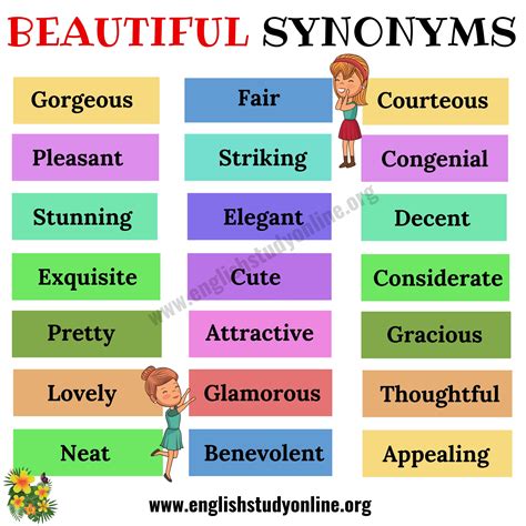 Another Word for Beautiful | List of 30+ Helpful Beautiful Synonyms - English Study Online