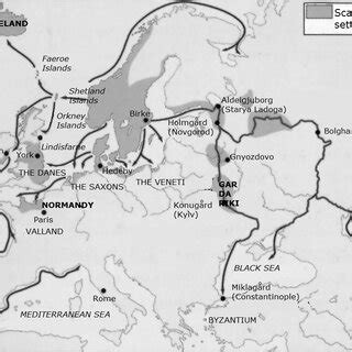 The Viking trade routes. Source: [12, p. 10] | Download Scientific Diagram