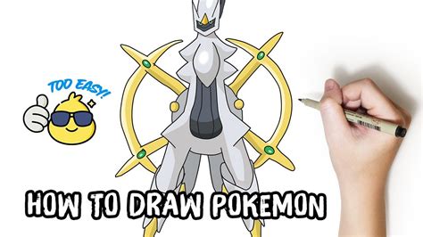 Pokemon How To Draw Arceus Pokemon Drawing Easy – NBKomputer