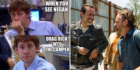 The Walking Dead: 25 Rick Vs Negan Memes That Show Who The Real Leader Is