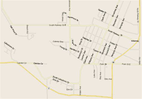 Killarney Map, Manitoba - Listings Canada