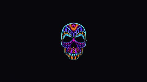 3840x2160 Skull Dark Minimal 4k 4K ,HD 4k Wallpapers,Images,Backgrounds ...