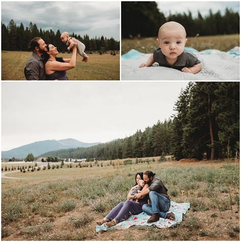 Outdoor Newborn Baby Photoshoot Ideas | Emily Ann Photography | Seattle Area Photographer ...